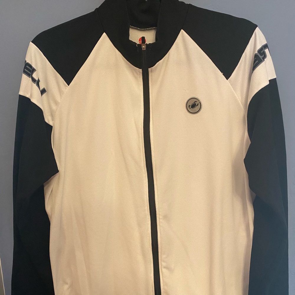 Mens long sleeve castelli cycling shirt/jersey size XL